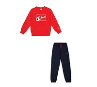 Champion Boy's Legacy Boy - Graphic Crewneck Sweatsuit, Red (RS011), XXL