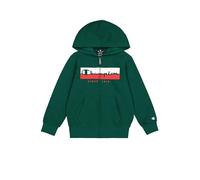 Champion Boy's Legacy Graphic Shop B (306839) - Ultra-light Soft Compact Powerblend Fleece Full-zip Hooded sweatshirt, Verde Bottiglia (HLG),
