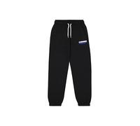 Champion Boy's Legacy Graphic Shop B (306841) -Ultra-Light Soft Compact Powerblend Fleece Elastic Cuff Sweatpants, Black (KK001), 5-6 Years