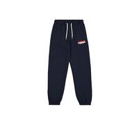 Champion Boy's Legacy Graphic Shop B (306841) -Ultra-Light Soft Compact Powerblend Fleece Elastic Cuff Sweatpants, Blue (BS501), 3-4 Years