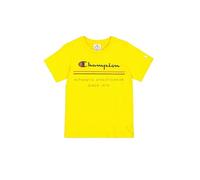 Champion Boy's Legacy Graphic Shop B (306842) -Crewneck Short Sleeve T-Shirt, Yellow (YS079), 3-4 Years