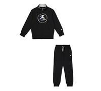 Champion Boy's Legacy Graphic Shop B (306844) -Ultra-Light Soft Compact Powerblend Fleece High-Neck Tracksuit, Black (KK001), 5-6 Years