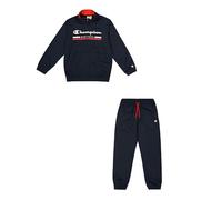 Champion Boy's Legacy Graphic Shop B (306848) -Special Polywarpknit Semi-Dull High-Neck Tracksuit, Blue (BS501), 5-6 Years