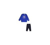 Champion Boy's Legacy Graphic Shop TD (306847) - Ultra-light Soft Compact Powerblend Fleece Crewneck Suit, Blu Profono/Blu Marino (BAI/NNY),
