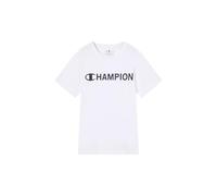 Champion Boys' Short Sleeve T-Shirt, Crewneck, 100% Cotton Organic Jersey, with Graphic Logo, Relax fit