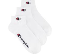 CHAMPION C Logo Socks 3 Pairs, short cotton socks, breathable fabric, three