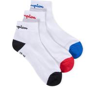 CHAMPION C Logo Socks 3 Pairs, short cotton socks, breathable fabric, three