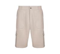 Champion Cargo Shorts Plain Half Elasticated Waist Water Repellent Casual Mens Bretton (UK, Waist, 46, Regular, Regular, Stone)