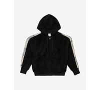 Champion Casual Full Zip Hoodie Black White Women - S