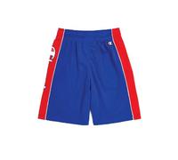 Champion Children and Young People Legacy Retro Sport B-Soft Mesh Bermuda Shorts, Electric Blue/Red, 9-10 Years