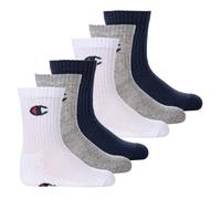 Champion Children's Socks, 6er Pack - Crew Socks, Plain