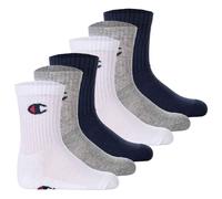 Champion Children's Socks, 6er Pack - Crew Socks, Plain Colour