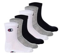 Champion Children's Socks, 6er Pack - Crew Socks, Plain Colour