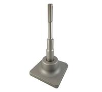 Champion Chisel, 6" x 6" SDS Max Tamping Pad and Shank/Backfill Tamping and Surface Tamping Tool