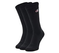 Champion Core 3PP Crew Ankle Socks, Black, 43-46 (Pack of 3)