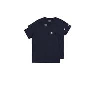 Champion Core Heritage Boys 2-Pack Short Sleeve T-Shirt, Navy Blue