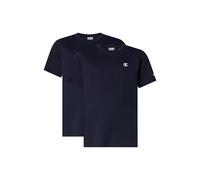 Champion Core Heritage Boys 2-Pack Short Sleeve T-Shirt, Navy Blue