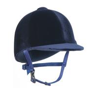 Champion CPX3000 Junior Riding Hat Velvet PAS015 Kids Black Navy 6 1/4"-7 3/4"
