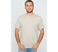 Champion - Crewneck Abbey Stone/Black Beauty - T-Shirt - grey - S - 100% Cotton S