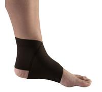 Champion Figure-8 Ankle Support Light Elastic Compression Brace Muscle Joint Recovery Black Medium