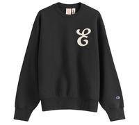 Champion for E by END. Crew Sweat Black
