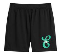 Champion for E by END. Mesh Shorts 'Emerald' Black