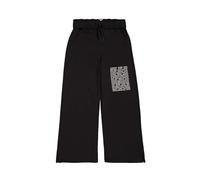 Champion Girl's Legacy Emotional Dance G (405016) -Ultra-Light Soft Compact Fleece (240gr) Wide Leg Sweatpants, Black (KK001), 15-16 Years