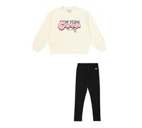 Champion Girl's Legacy Girl - Crewneck Sweatsuit, Yellow (YS141), S