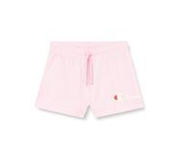 Champion Girl's Legacy Icons G-Light Pro-Jersey Script Logo Regular Waist Bermuda Shorts, Baby Pink, 9-10 Years