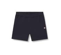 Champion Girl's Legacy Icons G-Pro Jersey Regular Waist Bermuda Shorts, Navy Blue, 9-10 Years