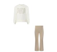 Champion Girl's Sweatsuit, Beige (YS084), XXL