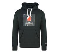Champion Icon Logo Black Hoodie