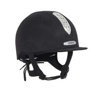 Champion Junior X-Air Dazzle Plus Riding Hat - Kid's Horse Riding Hats - Black - Size: Hat 61cm