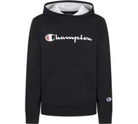Champion Kids Clothes Sweatshirts Boys Youth Heritage Fleece Pull On Hoody Sweatshirt with Hood, Signature Black, L