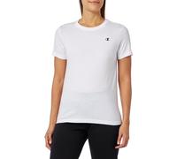 Champion Legacy Basics W-Light Cotton Jersey S-s Regular Crewneck Women's T-Shirt, White, XS