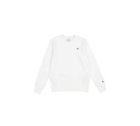 Champion Legacy Basics W-Light Powerblend Fleece Crewneck Sweatshirt Women, White, M