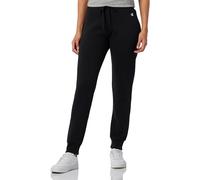Champion Women's Legacy Basics W-Light Powerblend Fleece Rib Cuff Pants, Black, XXL