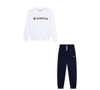 Champion Legacy Boys, Crewneck Sweatsuit, L, White