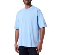Champion Men's Legacy Icons Tonal C-Logo T-Shape S/S Crewneck T-Shirt, Sky Blue, L