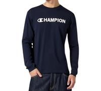 Champion Legacy Men, Graphic Long Sleeve T-Shirt, M, Blue