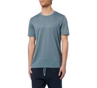 Champion Legacy Modern Basket at The Gym - Micromesh S/S Crewneck T-Shirt, Pastel Grey, M Men's SS24, Pastel Grey, M