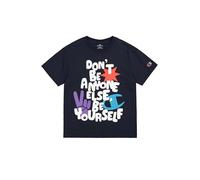 Champion Legacy Play With Graphics B (306911) - SS Crewneck T-Shirt, Navy (NNY), 7-8 years (S) Boys FW24