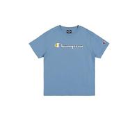 Champion Legacy Play With Graphics B (306911) - SS Crewneck T-Shirt, Turquoise Blue (CBU), 3-4 years (XXS) Boys FW24