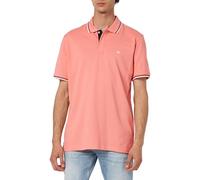 Champion Men's Legacy Polo Gallery Light Cotton Piqué C-Logo Shirt, Pink Peach, S