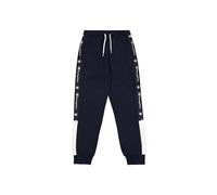 Champion Legacy Retro Sport B (306858) - Ultralight Soft Compact Fleece Rib Cuff Tracksuit Trousers, Blue, 15-16 Years (XXL) Child FW24, Navy/White (NNY/Wht), 15-16 Years