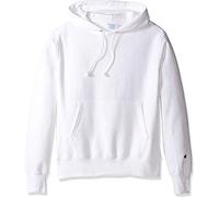 Champion LIFE Men's Reverse Weave Pullover Hoodie, White, S