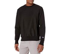 Champion Life Men's Reverse Weave Sweatshirt, Black-Gf70, Large