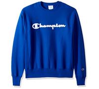 Champion LIFE Mens Reverse Weave Sweatshirt Long Sleeve Sweatshirt - Blue -