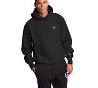Champion Life mensGF68Reverse Weave Pullover Hoodie Long Sleeve Hooded Sweatshirt - Black - XS