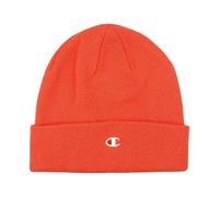 Champion Lifestyle Caps (806065) - Recycled Acrylic Knitted Yarn Embroiedered C-Logo Beanie, Strawberry Sorbet (DBR), One Size Unisex - Adult FW24, Strawberry Sorbet (DBR), One Size